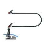 Pebaro Stahlrohr Laubs�gebogen mit Schnellspannvorrichtung 750K Ausladung 320 mm