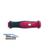 STUBAI Stemmeisenheft aus 2K-Kunststoff L�nge 130 mm