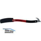 STUBAI Praxe mit Alustiel und Abgleitschutz L�nge 580 mm