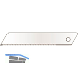 MARTOR Ersatzklingenbox zu Secunorm 380 Wellenschliff (10 St�ck)