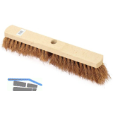 MASTA Saalbesen Kokos L�nge 600 mm mit Metallstielhalter flach ohne Stiel