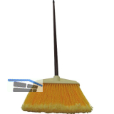 MASTA Haus und Hofbesen mit Kunststofffasern und Metallstiel L�nge 1300 mm