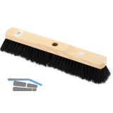 MASTA Saalbesen Mischhaar L�nge 400 mm mit Stielloch ohne Stiel