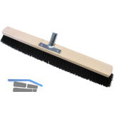 MASTA Saalbesen Mischhaar L�nge 600 mm mit Metallstielhalter ohne Stiel