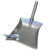 MASTA Kehrrichtschaufel aus verzinktem Stahlblech Breite 215 mm