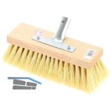 MASTA Teerb�rste Fiber eckig 230 x 70 mm mit Metallstielhalter ohne Stiel