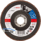 BOSCH Schleiflamellenteller X571 Best for Metal � 125 mm Korn 40