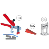 KAUFMANN Fliesen Nivelliersystem Starter-Set 3-teilig