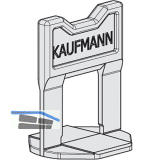 KAUFMANN Laschen zu Nivelliersystem - 100 St�ck