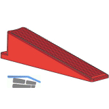 KAUFMANN Keile zu Nivelliersystem - 100 St�ck