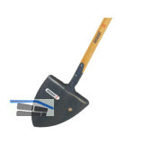 KRENHOF Spitzschaufel geschmiedet mit Feder mit Stiel Gr��e 280 x 290 mm