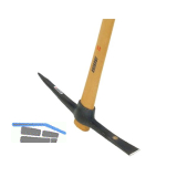 KRENHOF Steinkrampen geschmiedet Gewicht 3 kg ohne Stiel