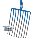 OFFNER Schotter-Koksgabel 9 Zinken Gr��e 340 x2 50 mm ohne Stiel
