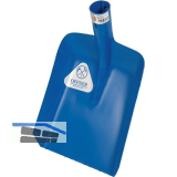 OFFNER Randschaufel aus Stahlblech ohne Stiel Gr��e 340 x 280 mm