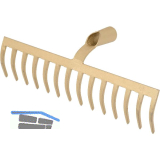 OFFNER Betonrechen geh�rtet Breite 350 mm und 14 Zinken ohne Stiel