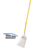 OFFNER Universalschaufel Alu mit Stiel Gr��e 390 x 330 mm