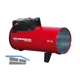 Gas-Hei�luftturbine GP18M mit Piezzoz�nder Leistung 11,3-18,58kW