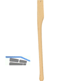EBNER Hackenstiel aus Eschenholz gerade Form L�nge 800 mm Hausgr. 61/27 mm