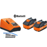 FEIN Akku-Starter-Set ALG 18 Volt 2 St�ck Akkus 6,0 Ah+Ladeger�t ALG 80 BC