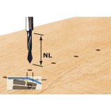 FESTOOL Durchgangsbohrer HW S8 D5/30 � 5 mm