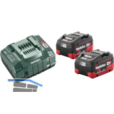 METABO Akku-Basis-Set 2 x 18 Volt / 5,5 Ah LiHD Akkus u. ASC 145 Ladeger�t