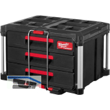 MILWAUKEE Koffer mit 3 Schubladen Packout