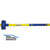 SONNECK Steinschl�gel 5000 g mit Fiberglasstiel