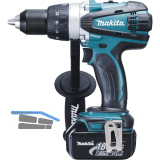 MAKITA Akku-Bohrschrauber DDF458RTJ 18 Volt / 5,0 Ah (IEC) Li-ion