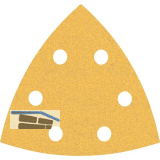 Schleifbl�tter V93 6-Loch Kletthaftung Korn 100 (5 St) f�r alle H�lzer