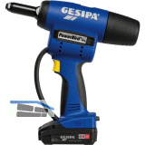 GESIPA Akku-Blindniet-Setzger�t PowerBird�Pro CAS 18 Volt / 2,0 Ah Li-Ion
