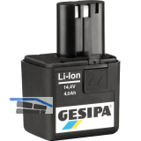 GESIPA Ersatzakku 14,4 Volt Li-Ion / 4,0 Ah