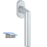 HOPPE Fenstergriff AMSTERDAM, Vierkantstift 7 x 37 mm, Aluminium silber eloxiert