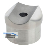 CROSO Adapter f�r Rohr � 42,4 x 2,0mm,Sattelma� 42,4mm,H�he 18 mm,Edelstahl V2A