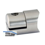 CROSO Plattenhalter f�r Rohr � 42,4 x 2,0 mm, � 32 mm, Edelstahl geschliffen V2A