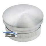 CROSO R�ndelkappe gew�lbt, � 33,7 x 2,0 mm, Edelstahl geschliffen V2A