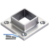 CROSO Flansch f�r Vierkantrohr 40 x 40 mm, Edelstahl V4A