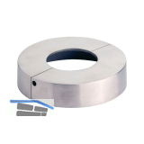CROSO Abdeckrosette zweiteilig, � 105 mm, Bohrung � 43 mm, Edelstahl V4A