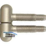 SFS Einbohrband, 13 mm, mit Rundkopf, Stahl vernickelt matt