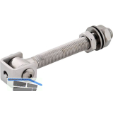 Anschwei�torband lang Edelstahl V2A