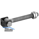 Anschwei�torband lang, L�nge 150 mm, Stahl verzinkt