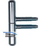 SFS Einbohr Zierband 14 mm, Typ Nussband, Stahl verzinkt