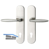 SH-Dr�ckergarnitur VERONESE -auf Schild PZ88, ohne Kzs., Edelstahl, RC2