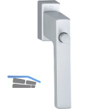 HOPPE Fenstergriff TOULON - Sperrknopf, 7x37, Alu silber eloxiert