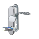 SH-Wechselgarnitur NEW YORK-auf Schild PZ88, 67-77, Kzs., Kl3, Edelstahl Eff.