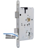 BKS Fluchtt�rschloss B-23200-04-L-8 1-flg. Funktion B, Rundstulp 20,PZ 65 links