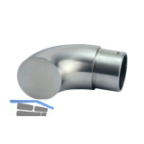 CROSO Endst�ck f�r Rohr � 33,7 x 2,0 mm, Edelstahl geschliffen V2A