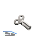 Heizk�rper-Entl�ftungsschl�ssel, L�nge 34 mm, Stahl verzinkt