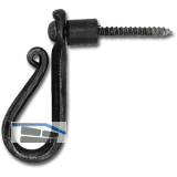 Fensterreiber einseitig, 60/20 mm, Eisen verzinkt geschw�rzt