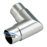 CROSO Eckbogen rund 90� f�r Rohr � 33,7 x 2,0 mm, Edelstahl geschliffen V2A