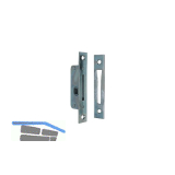 Einstemmzunge mit Schlie�blech, DM 20 mm, eckig, Stahl verzinkt